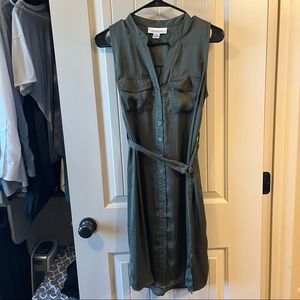 Motherhood Maternity Belted Utility dress